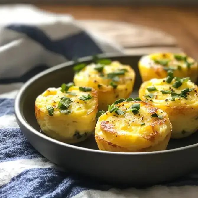 Des petits gâteaux salés au fromage et aux herbes servis dans un plat noir.