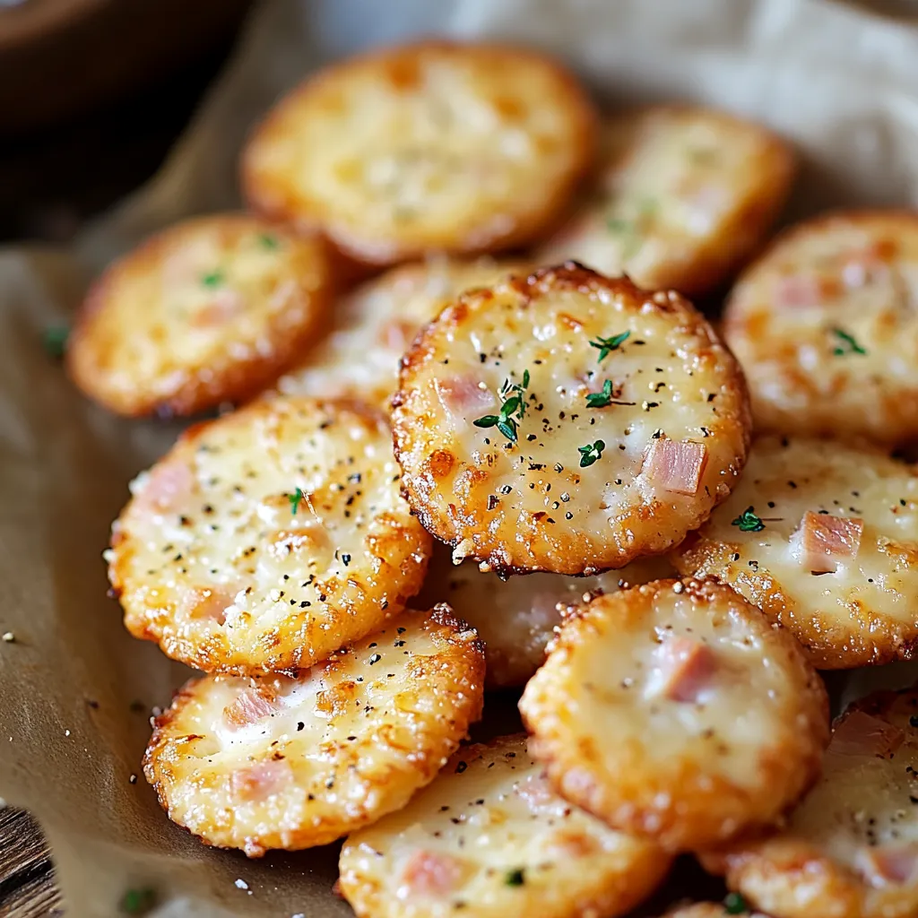 Cookies apéritifs au parmesan facile