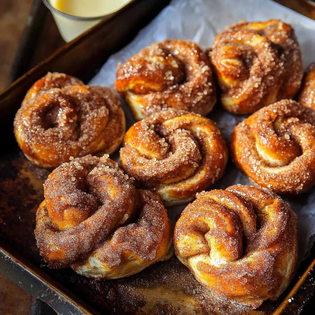 Bretzels moelleux pomme cannelle