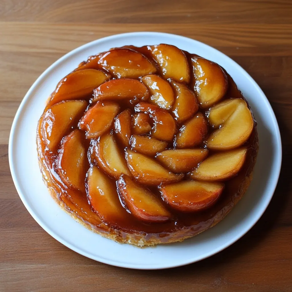 Délicieuse Tarte Tatin parfaite