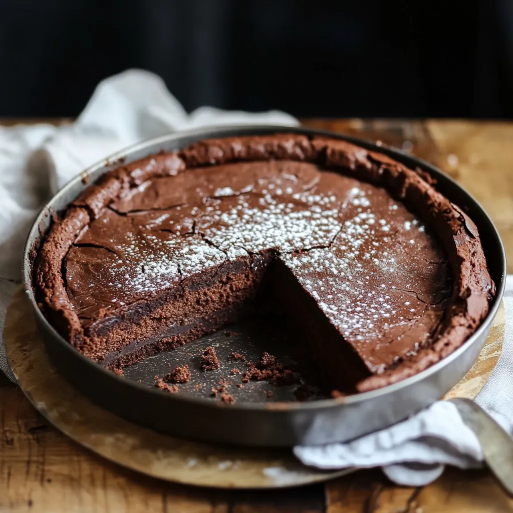 gâteau au chocolat traditionnel à la texture incroyablement moelleuse et fondante
