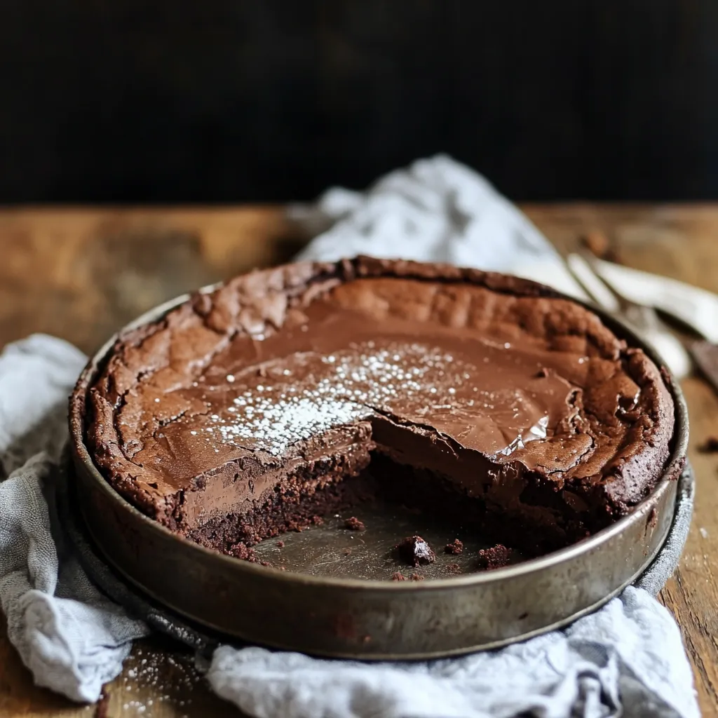 Moelleux au chocolat à la française
