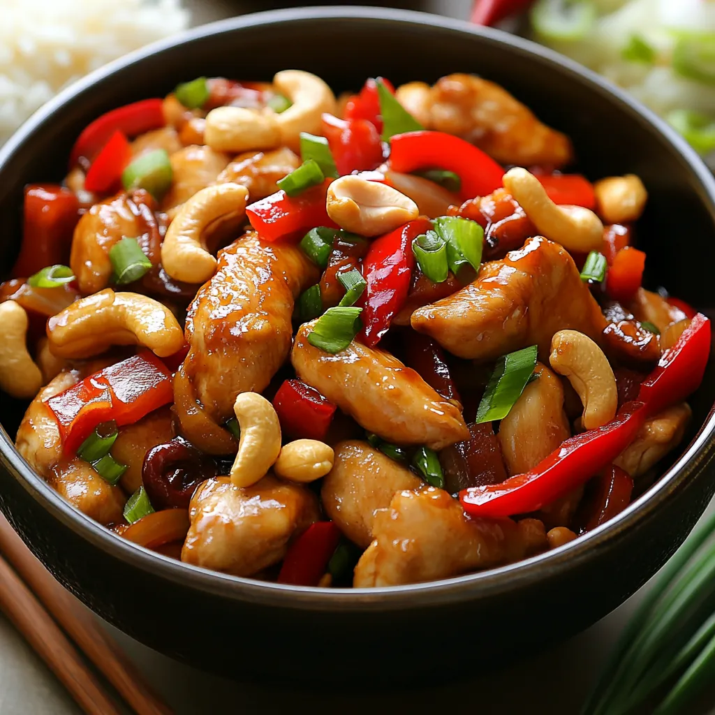 Poulet Noix Cajou Asiatique Express