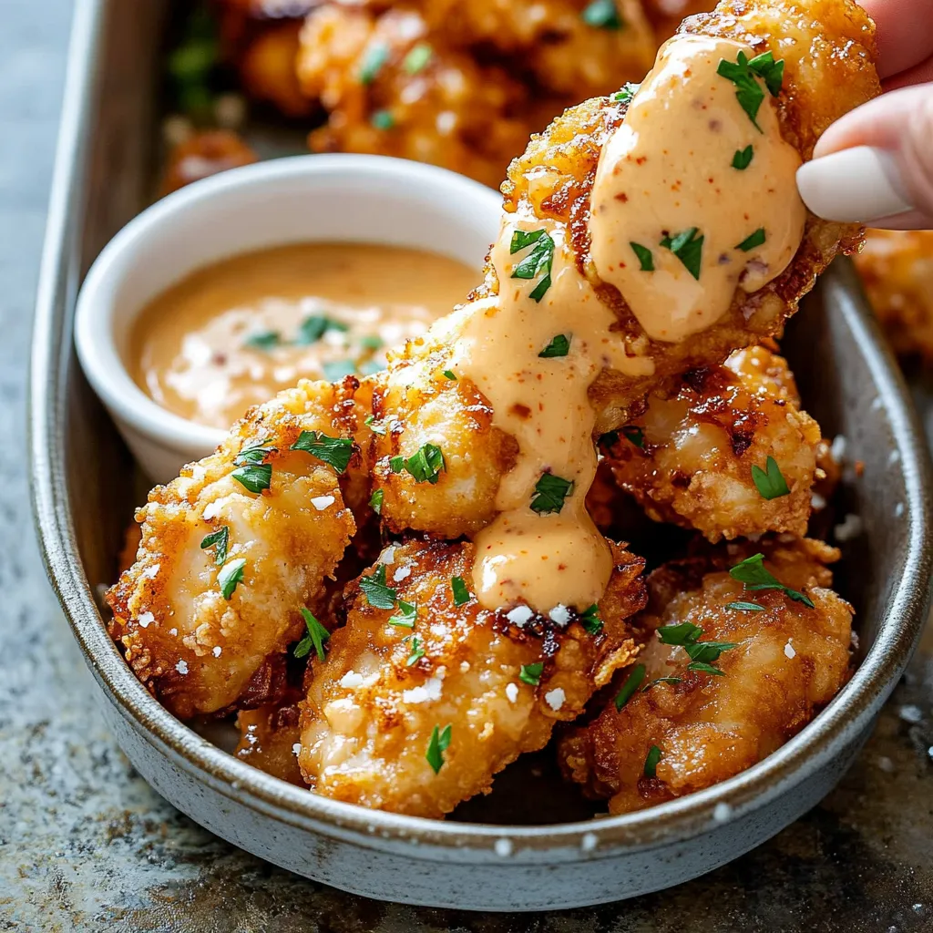 Poulet Bang Bang Croustillant à la Sauce Piquante Maison