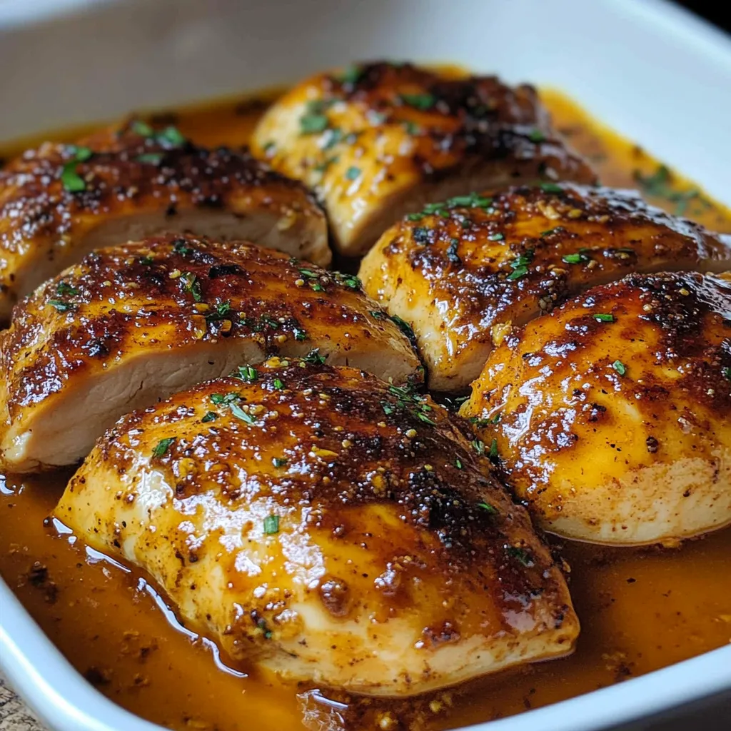 Poulet Mariné Soja-Moutarde