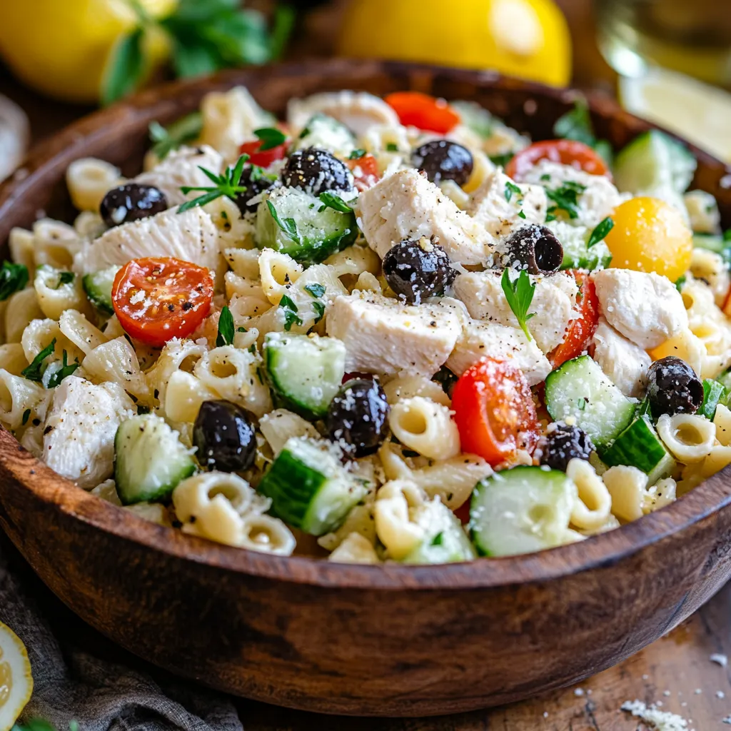 Salade De P tes Au Poulet Tomates Et Concombre Sauce C sar Recette Salade De P tes Au Poulet Tomates Et Concombre Sauce C sar Recette