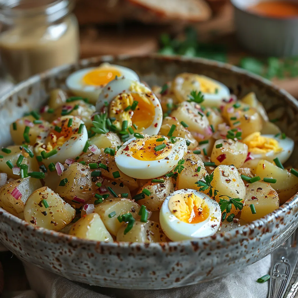 Pommes de Terre en Salade: Le Plat d'Été Parfait et Économique