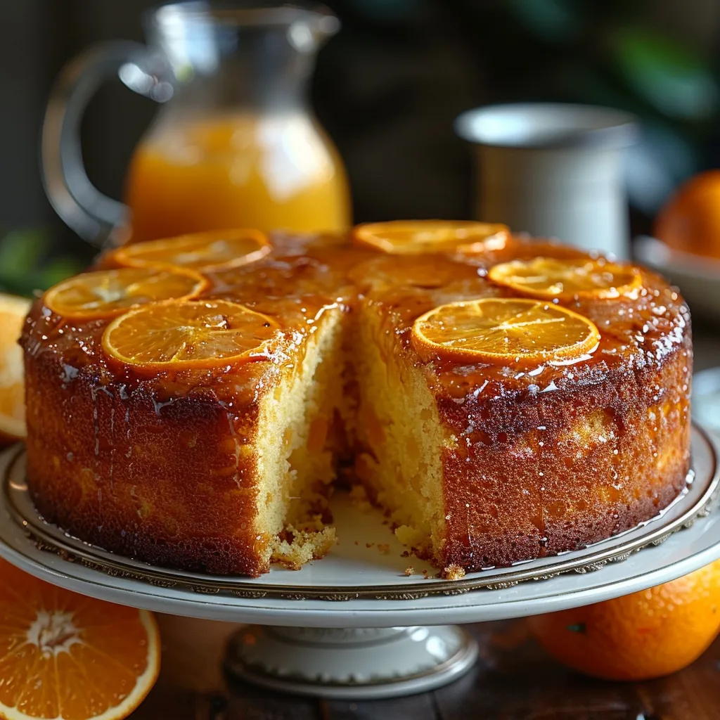 Gâteau à l'Orange de Grand-Mère: Recette Traditionnelle Moelleuse