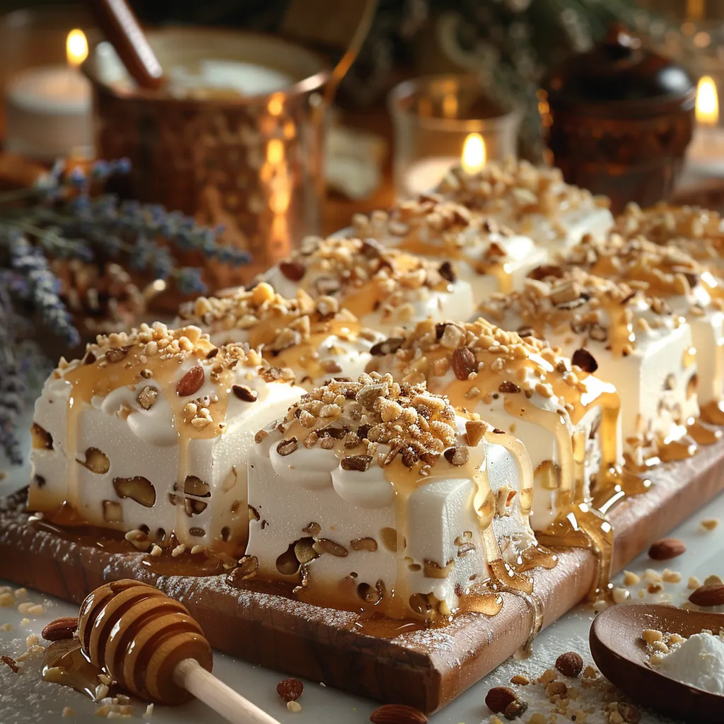 Nougat Glacé aux Fruits Secs