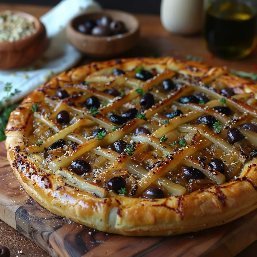 Pissaladière Niçoise Traditionnelle