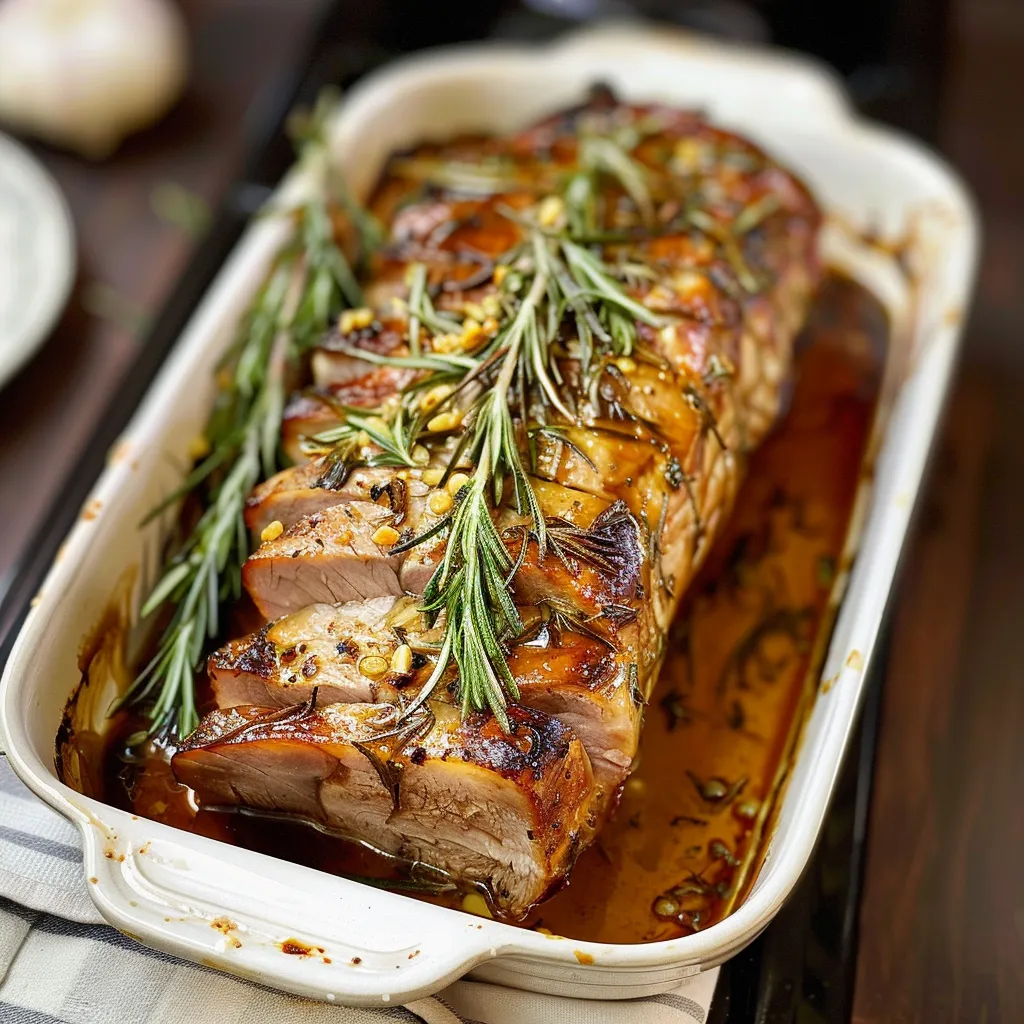 Rôti de porc à l'italienne, recette traditionnelle toscane