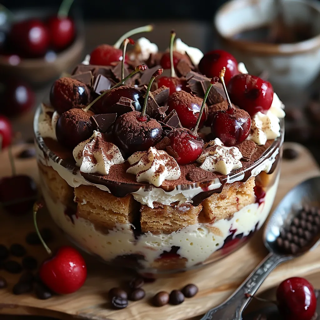 Tiramisu Forêt-Noire