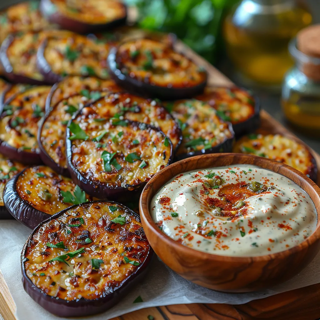 Beignets Aubergines Croustillants: Apéro Zaatar