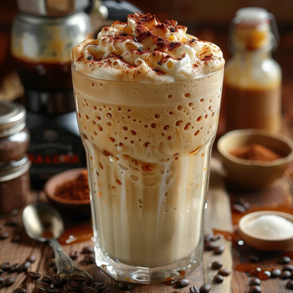 Café Dalgona au lait