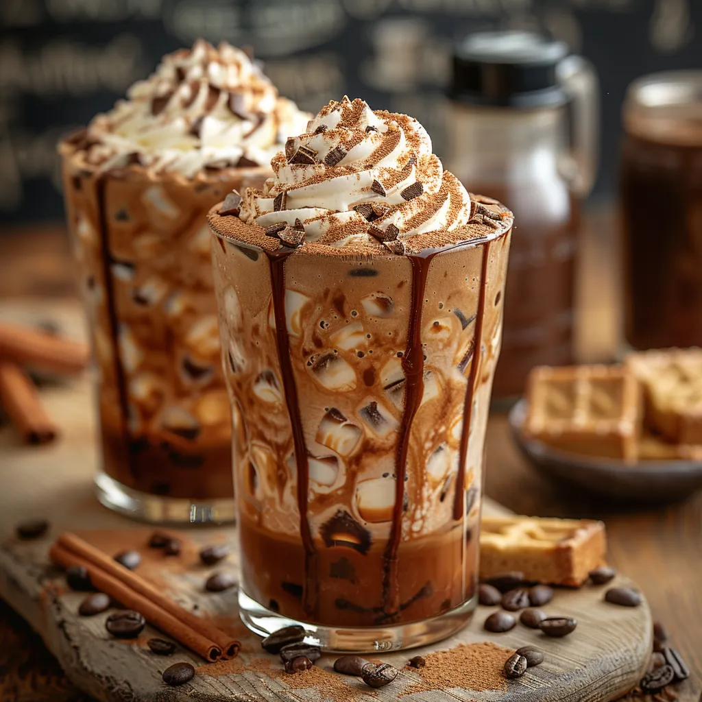 Mokaccinos Frappés Chocolat Vanille