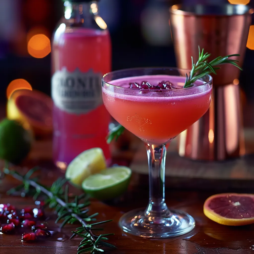 Cocktail fruité à la vodka