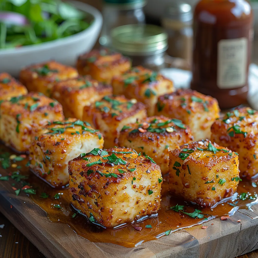 Croquettes Tofu Sauce Barbecue | Recette Végétarienne Croustillante