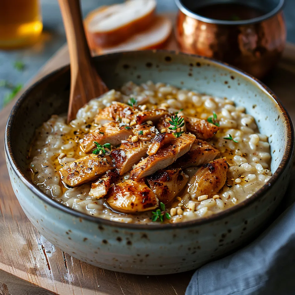 Risotto Épeautre Restes Poulet: Recette Anti-Gaspi