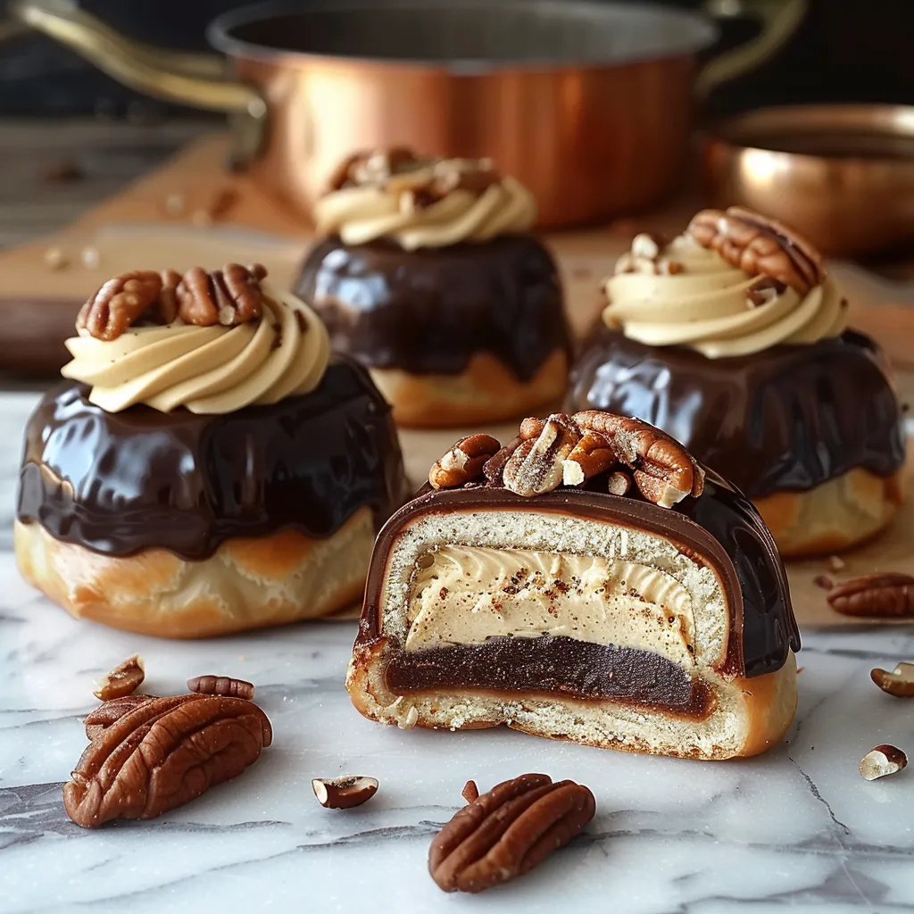 Noix Japonaise pâtisserie pralinée