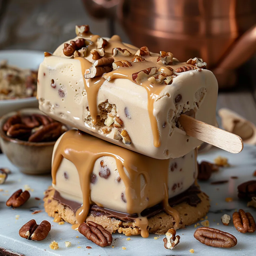Esquimaux gourmands vanille caramel pécan