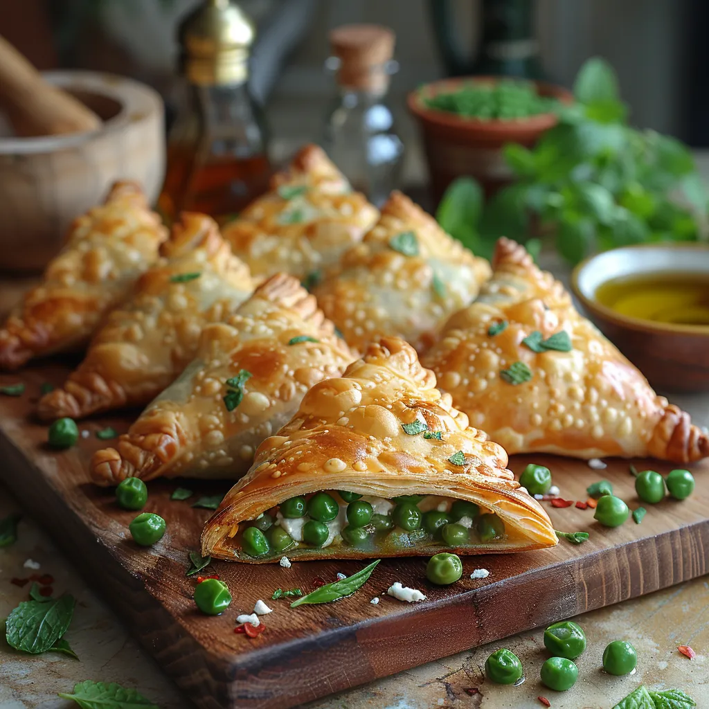 Brick Petits Pois Feta Menthe