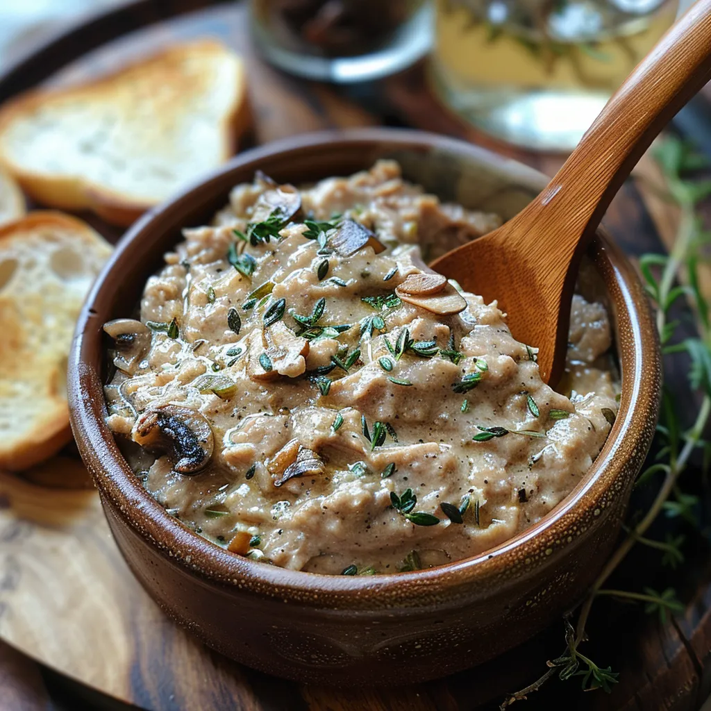 Cretons Québécois Champignons Épices Raffinés