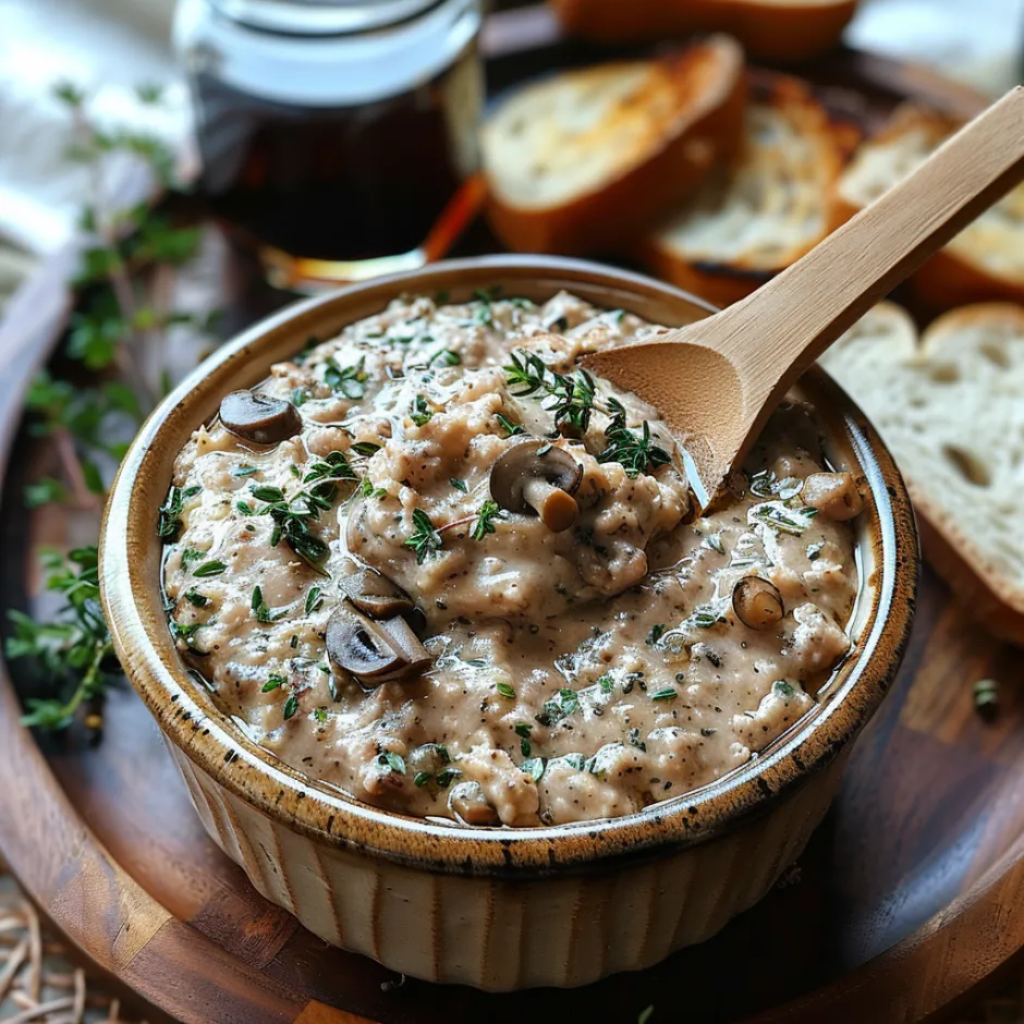 Recette Cretons MamaWitch aux Champignons et Épices