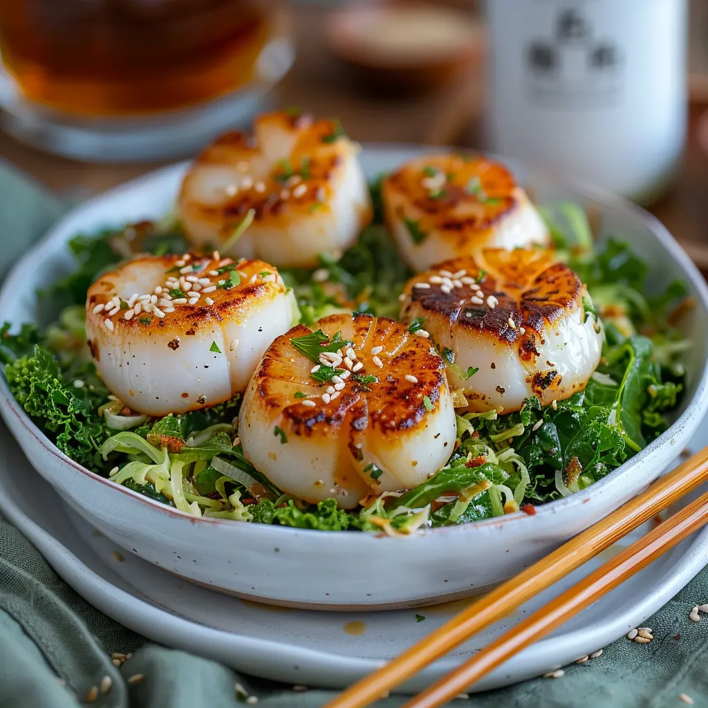 Meilleure Recette Saint-Jacques Asiatique Croquante