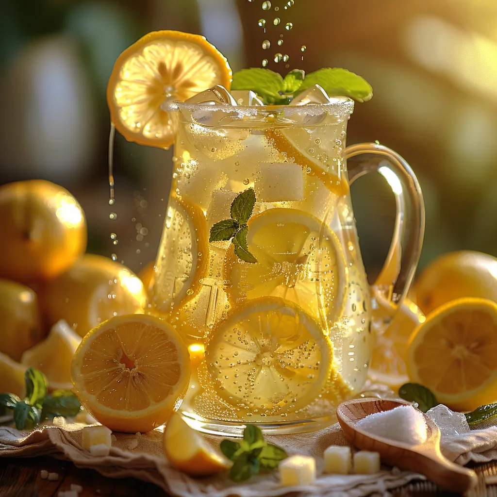 Recette de limonade maison au citron avec seulement 3 ingrédients