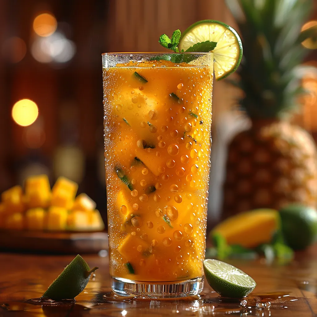 Meilleur Mocktail Mangue - Cocktail 5 Minutes