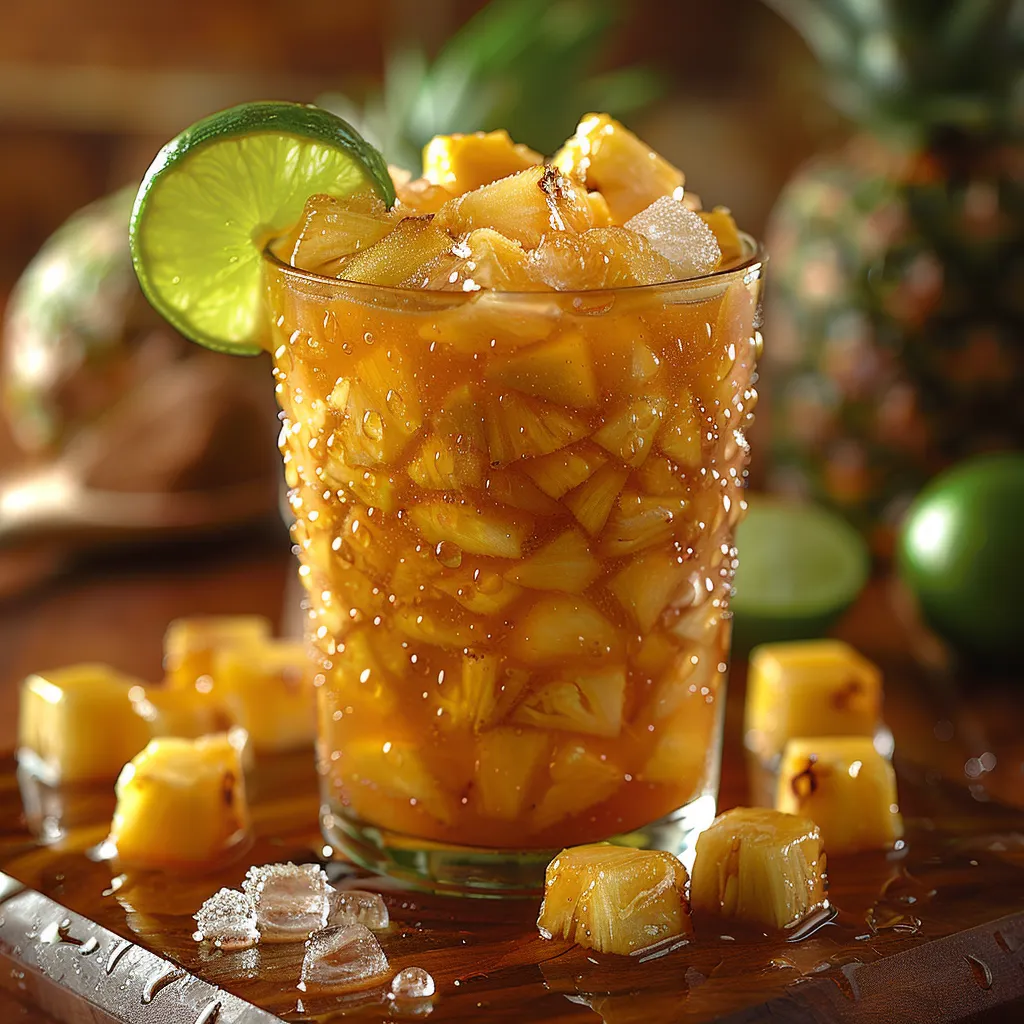 Jus Ananas Citron Vert - Boisson 5 Minutes