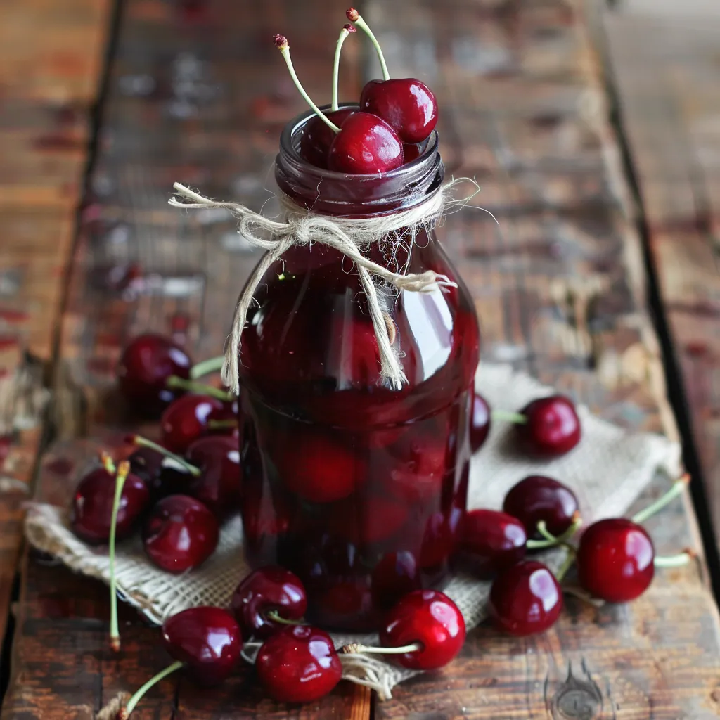 Recette Sirop de Cerises Maison - Artisanal avec fermentation naturelle