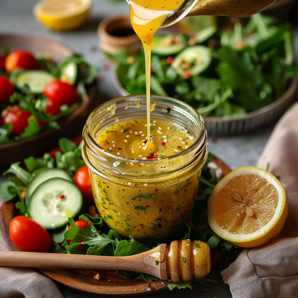 Meilleure Vinaigrette Miel Citron Maison Facile
