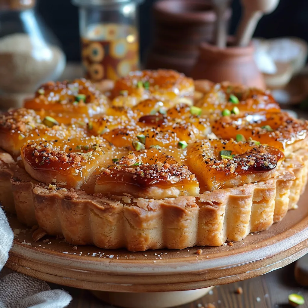 Meilleur Alcazar Gâteau Amandes Abricots Raffiné
