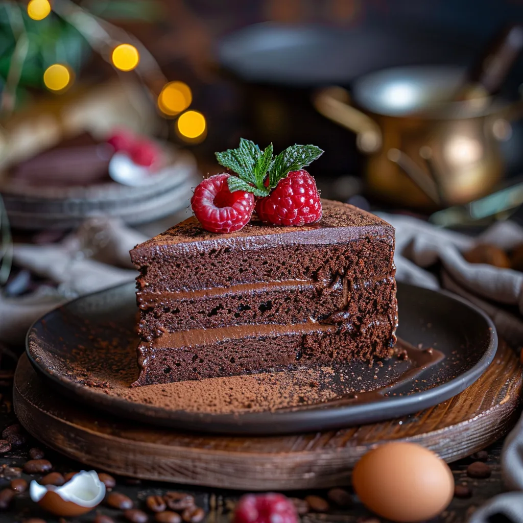Marquise Chocolat Française - Dessert Sans Cuisson