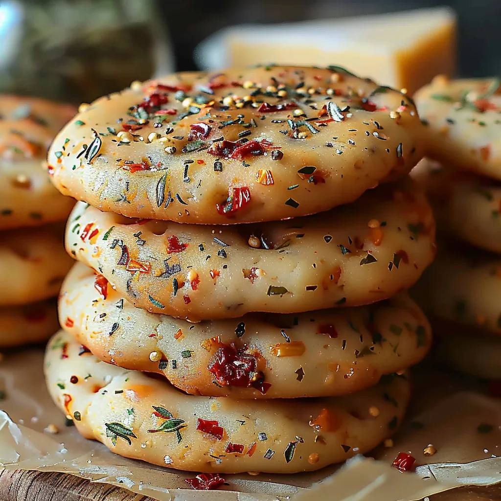 Recette Cookies Salés aux Tomates Séchées - Apéritif original en 35 min