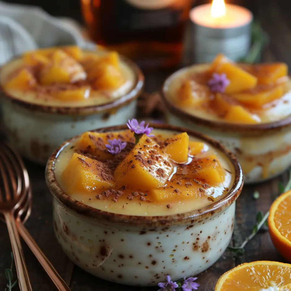 Recette Gratin Mangue Sabayon Épices Douces