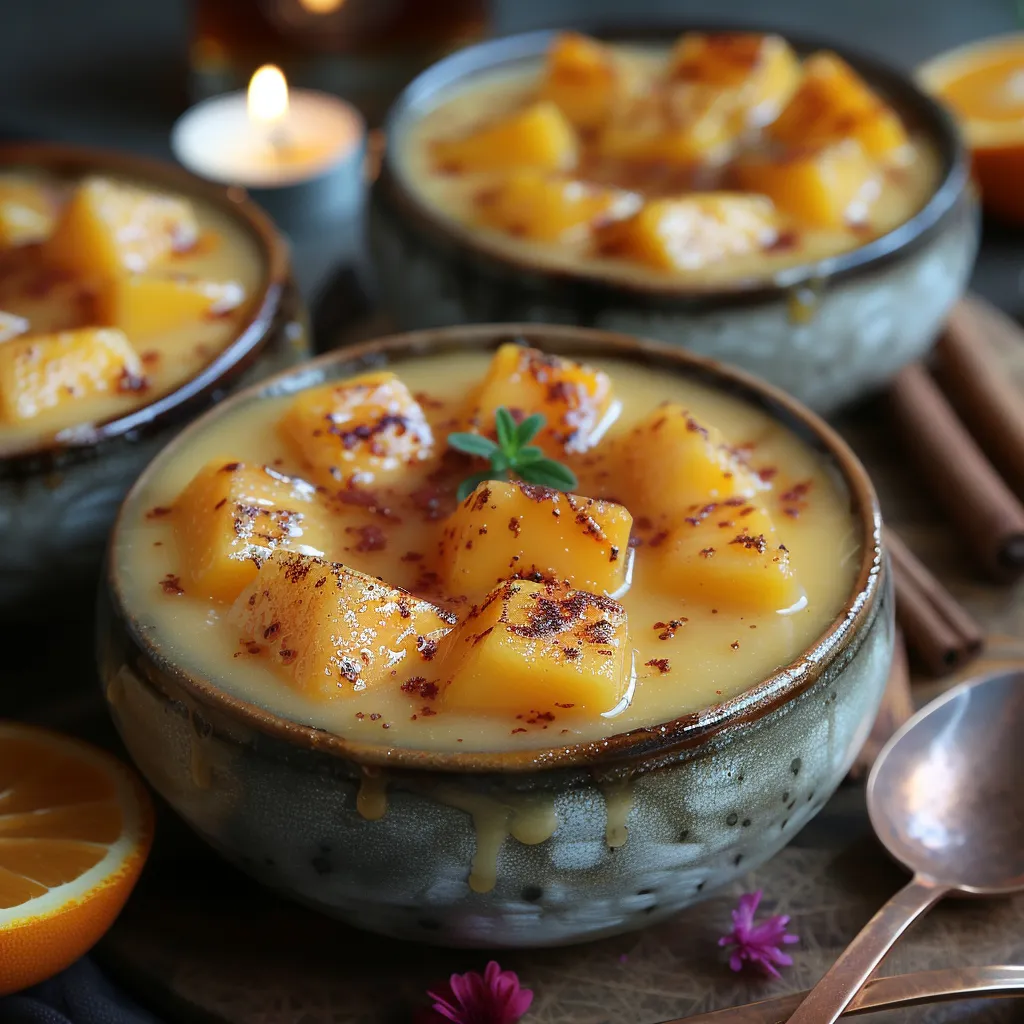gratin de mangue au sabayon incarne parfaitement l'art de marier la sophistication française avec l'exotisme t