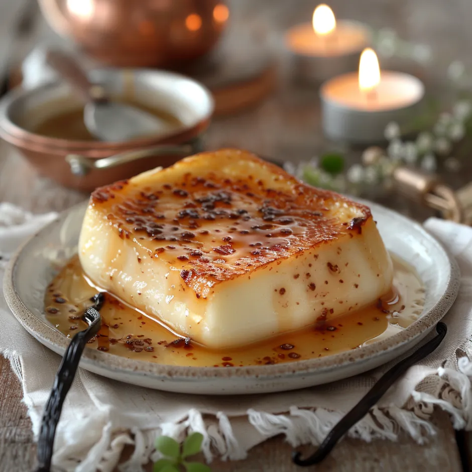 Mes œufs au lait aux graines de vanille, cuisson douce