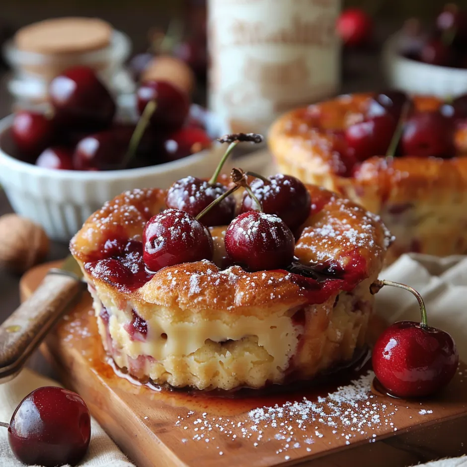 Clafoutis Cerises Sans Lactose Individuels