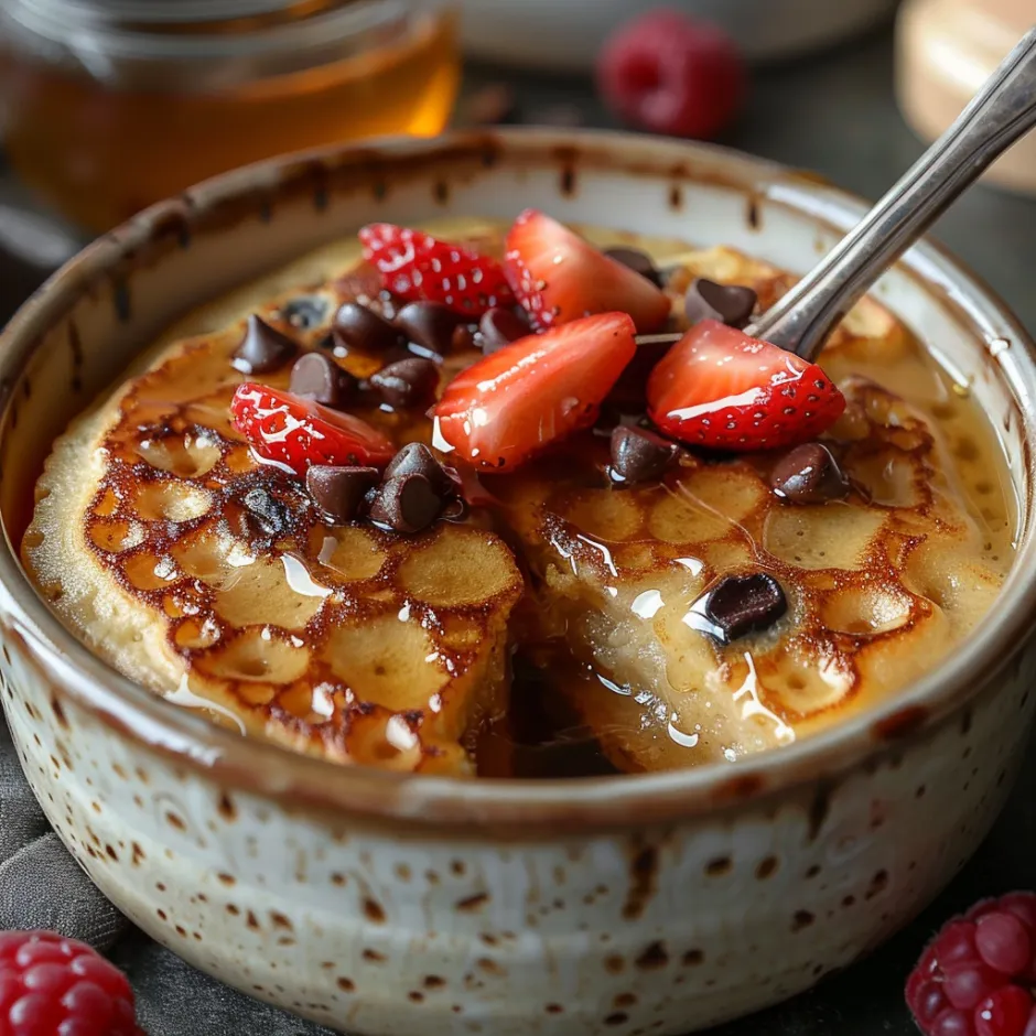 Bowl pancake au four