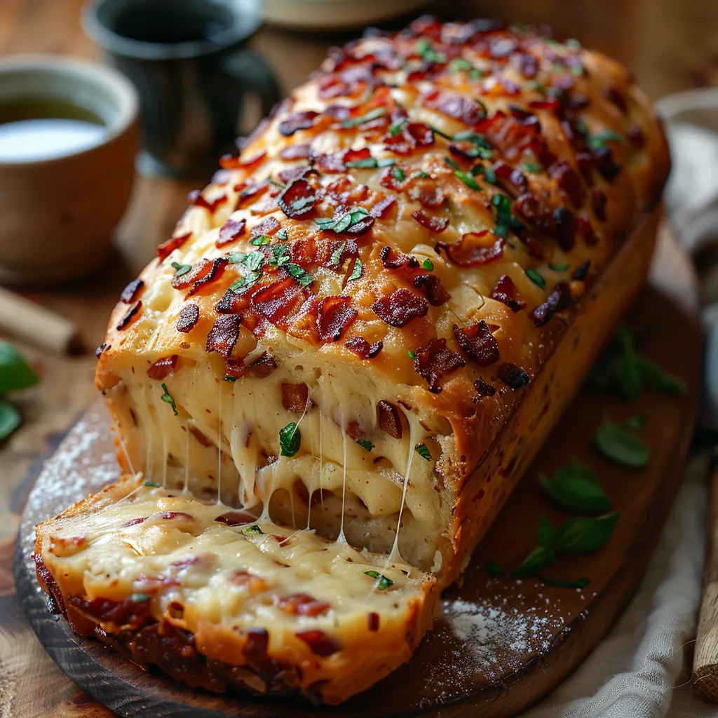 Cake Comté Lardons Moelleux Facile