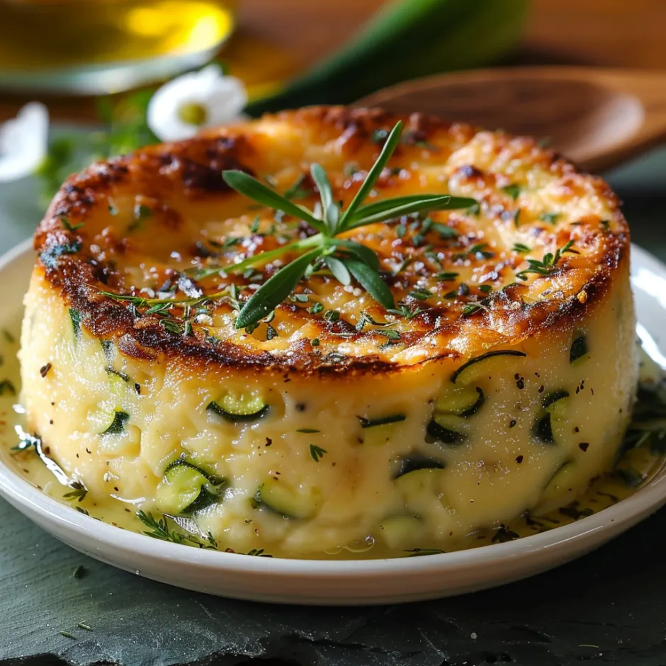 Recette Flan Courgette Fromage Blanc - Plat Léger
