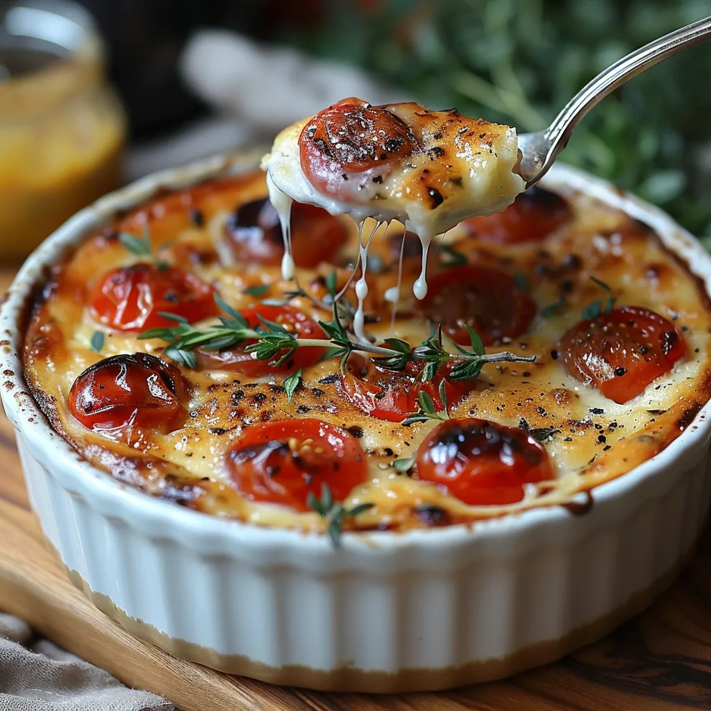 Recette Clafoutis Salé Tomates Cerise Camembert