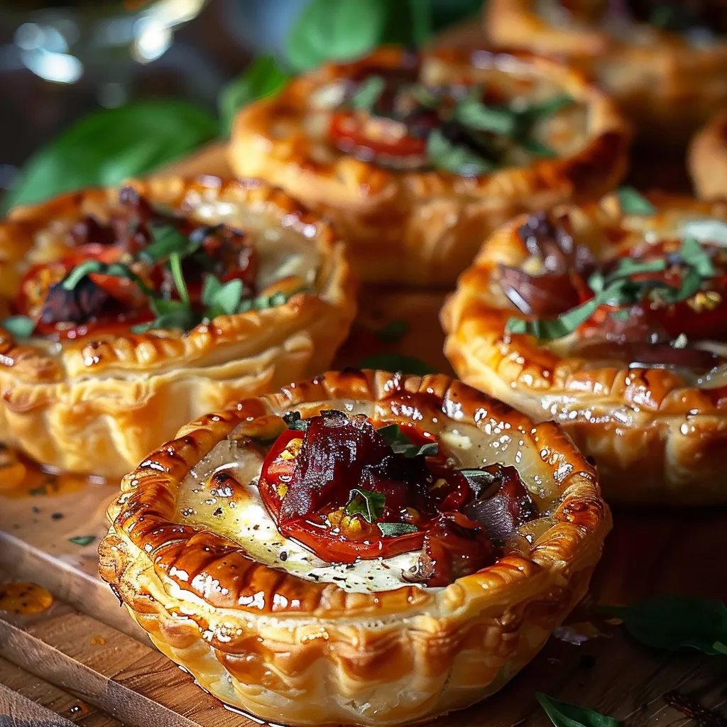 Tartelettes magret chèvre tomates séchées ! Apéro dînatoire chic et gourmand