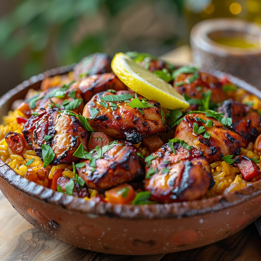 Marmite Poulet Espagnole Four Simple