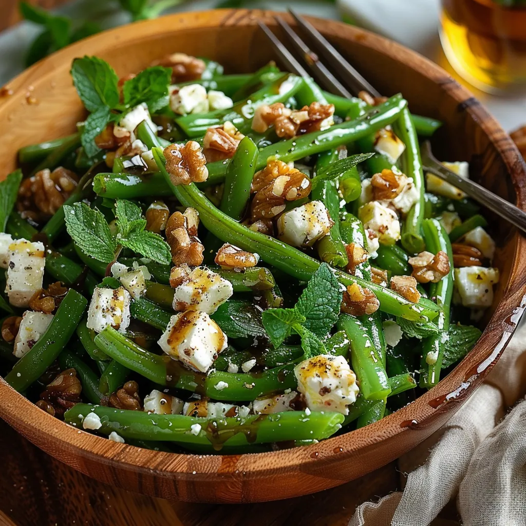 Salade Haricots Verts Feta Fraîcheur