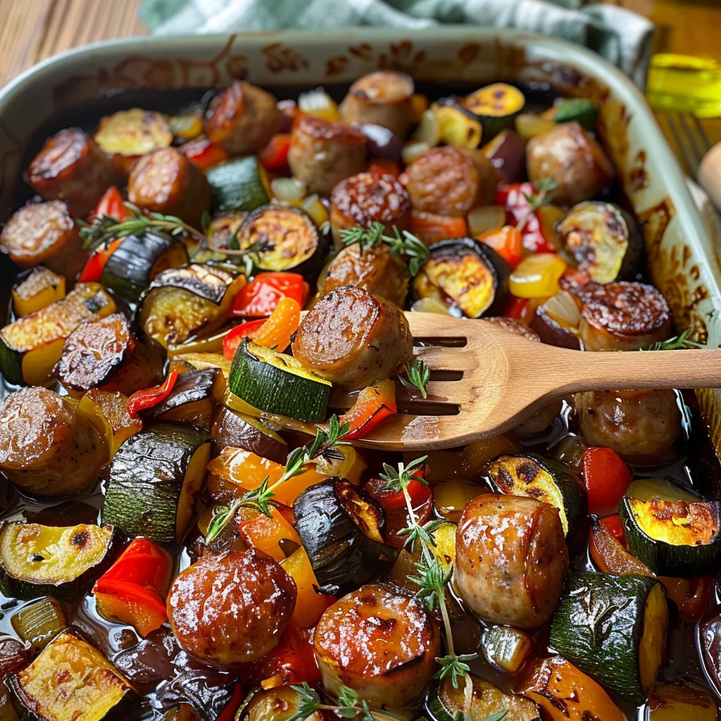 Saucisse de Toulouse – Cuisson au four