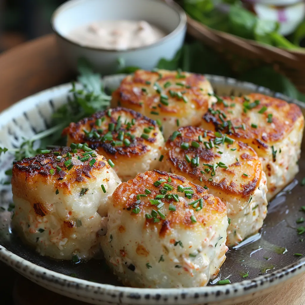 croquettes de poisson au chou-fleur