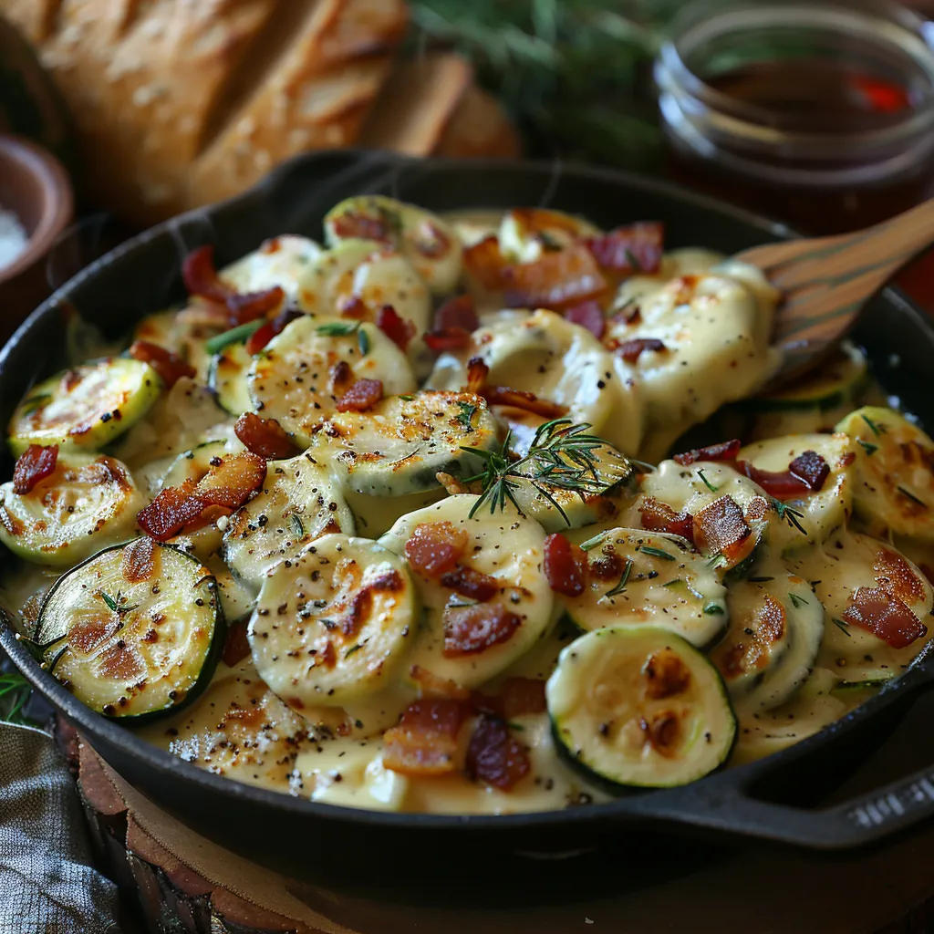 Recette Courgettes Façon Carbonara Vache qui Rit